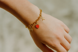 Pulseira Morango - Aço Inoxidável