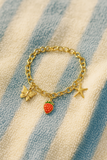 Pulseira Morango - Aço Inoxidável