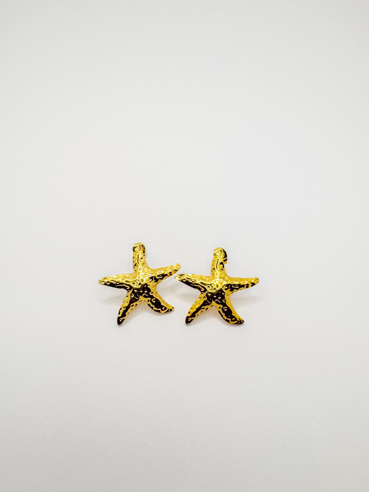 Brincos estrela-do-mar - Aço Inoxidável
