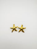 Brincos estrela-do-mar - Aço Inoxidável