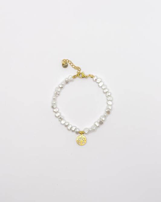 Pulseira Pérolas - Aço Inoxidável