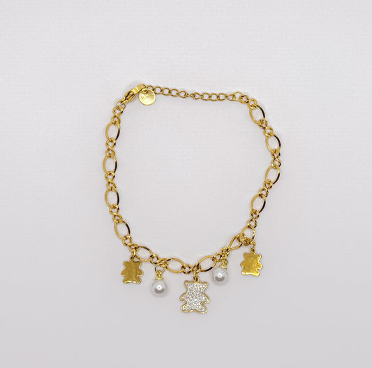 Pulseira Charms Verão- Aço Inoxidável