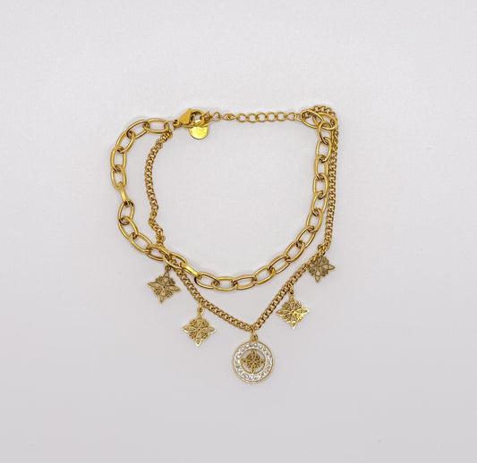 Pulseira Estrela - Aço Inoxidável