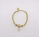 Pulseira Estrela - Aço Inoxidável